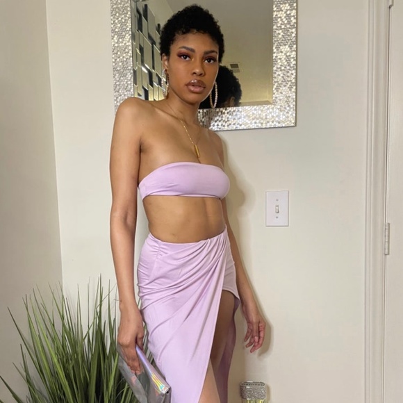 Sz:M-L Bando top and Skirt Set - Picture 1 of 6